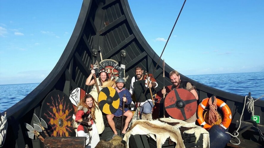 Barco Vikingo Tenerife Ragnarok Avistamiento de Ballenas 19